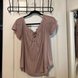 American Eagle Pink Top